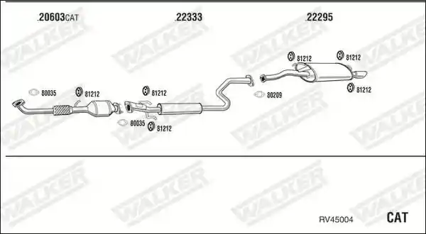 WALKER RV45004