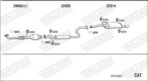 WALKER RV45007