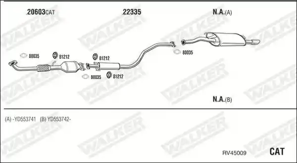 WALKER RV45009