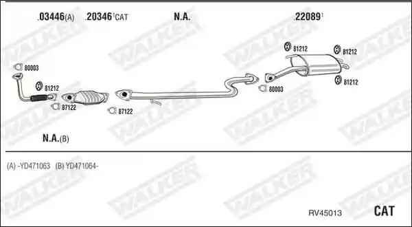 WALKER RV45013