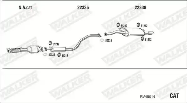 WALKER RV45014