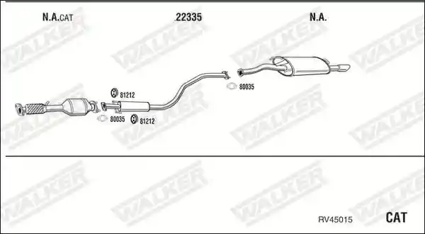 WALKER RV45015