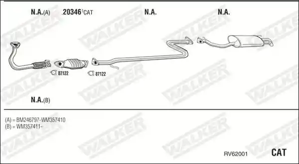 WALKER RV62001