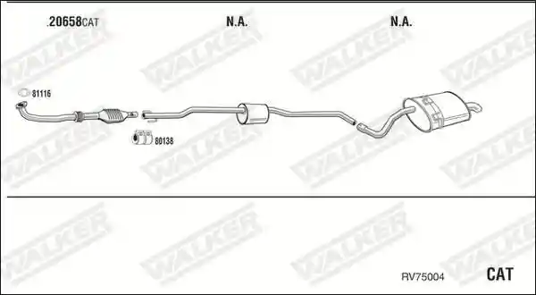 WALKER RV75004