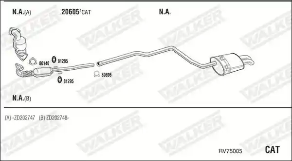 WALKER RV75005
