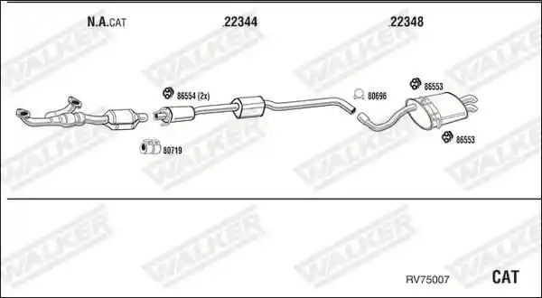 WALKER RV75007