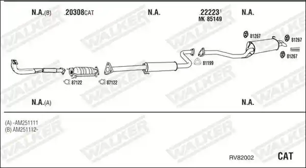 WALKER RV82002