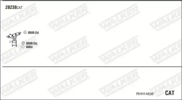 WALKER RVH14636