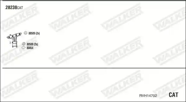 WALKER RVH14702