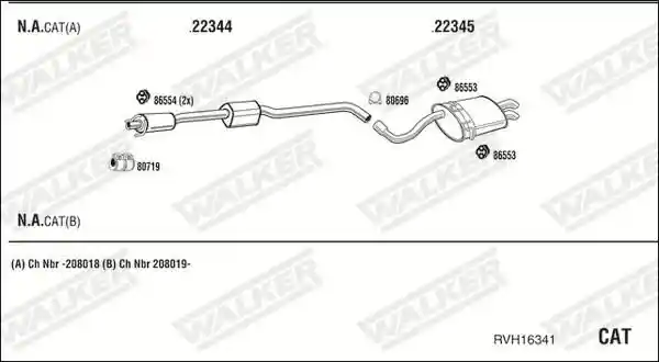 WALKER RVH16341