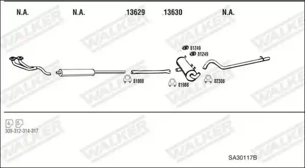 WALKER SA30117B