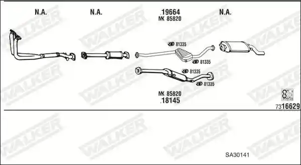 WALKER SA30141