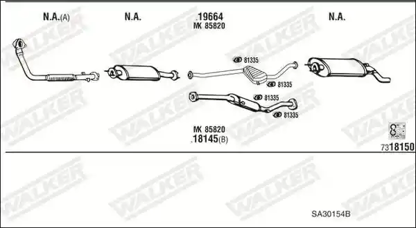 WALKER SA30154B