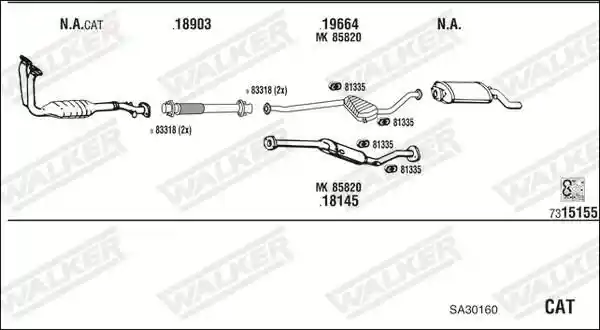 WALKER SA30160