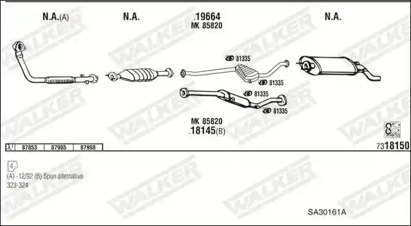 WALKER SA30161A