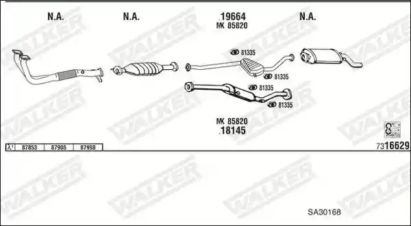 WALKER SA30168