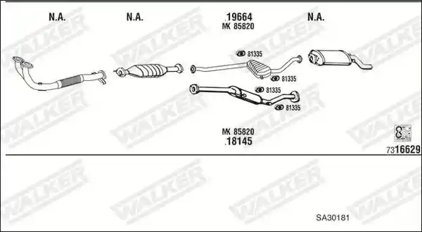 WALKER SA30181