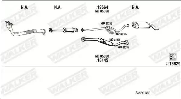 WALKER SA30182