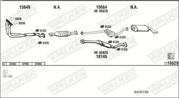 WALKER SA30185