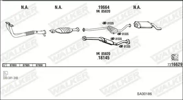 WALKER SA30186