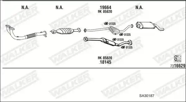 WALKER SA30187