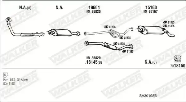 WALKER SA30198B