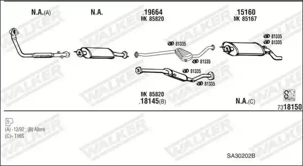 WALKER SA30202B