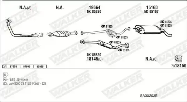 WALKER SA30203B