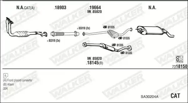 WALKER SA30204A