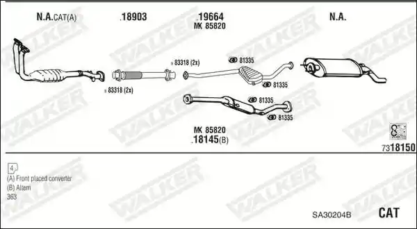 WALKER SA30204B