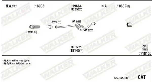 WALKER SA30205B