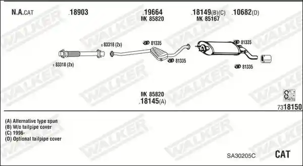 WALKER SA30205C