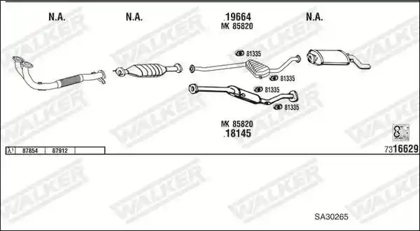 WALKER SA30265