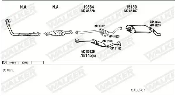 WALKER SA30267