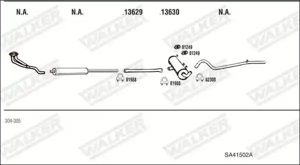WALKER SA41502A