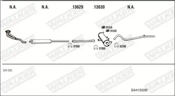 WALKER SA41502B