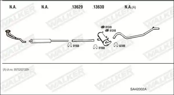 WALKER SA42002A