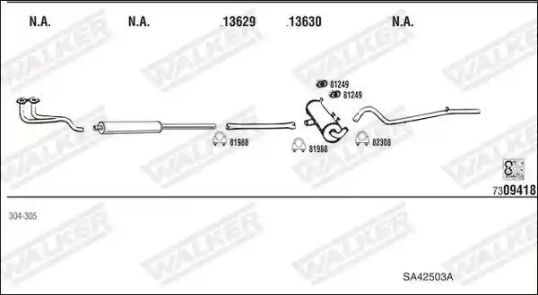 WALKER SA42503A