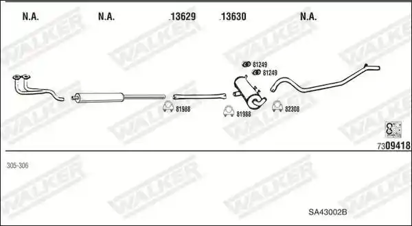 WALKER SA43002B