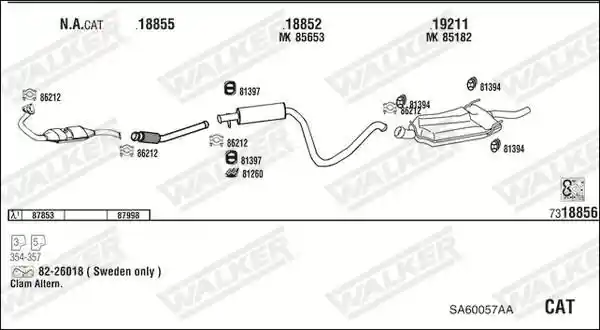 WALKER SA60057AA