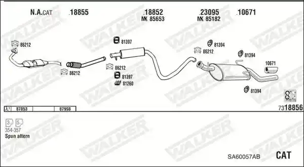 WALKER SA60057AB