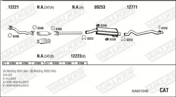 WALKER SA60104B