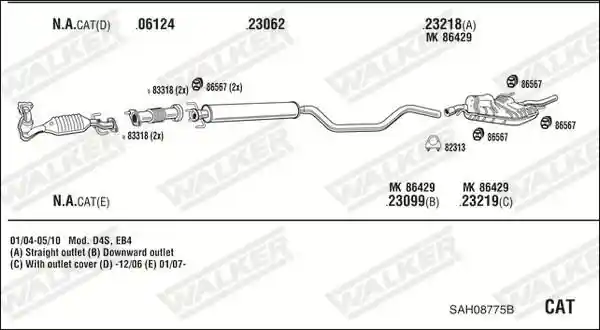 WALKER SAH08775B