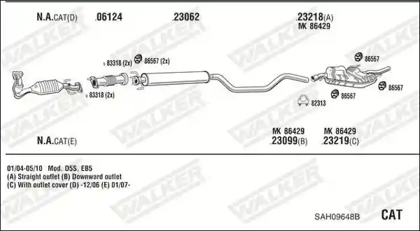 WALKER SAH09648B