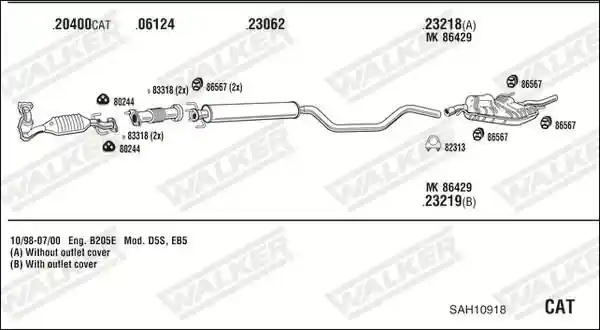 WALKER SAH10918