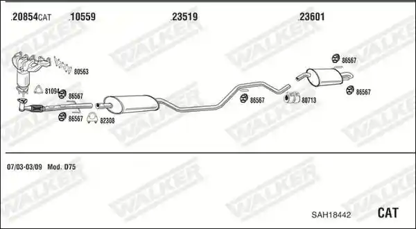 WALKER SAH18442