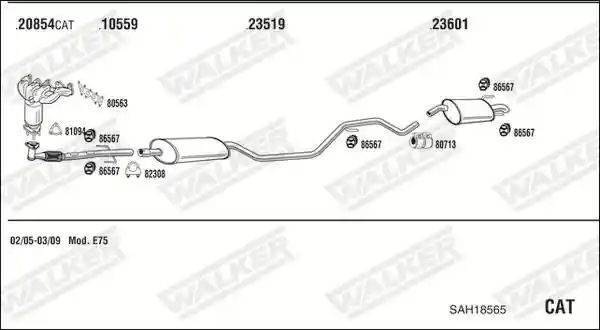 WALKER SAH18565