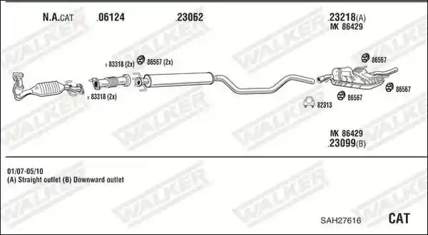 WALKER SAH27616