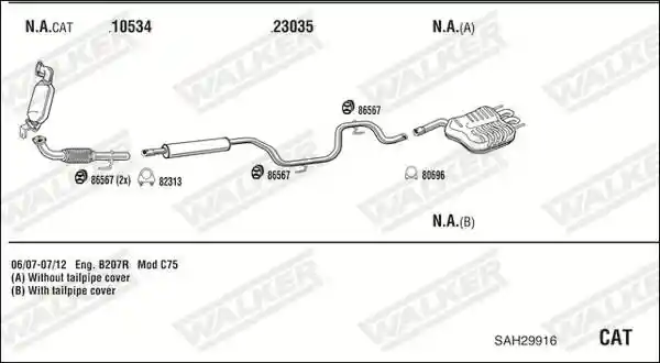WALKER SAH29916