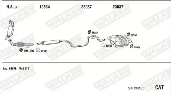 WALKER SAH30135